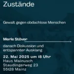 Sozialchauvinistische Zustände - Gewalt gegen obdachlose Menschen