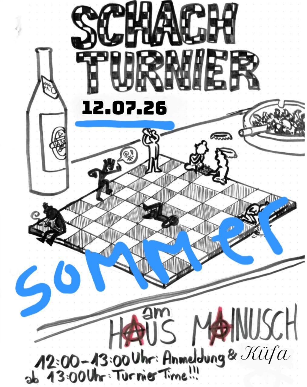 Wieder Schach-Turnier!