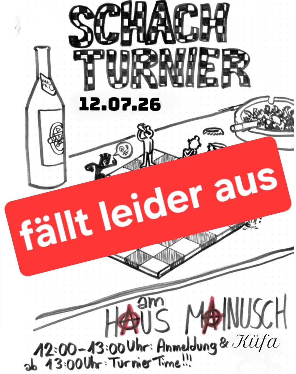 Fällt aus!