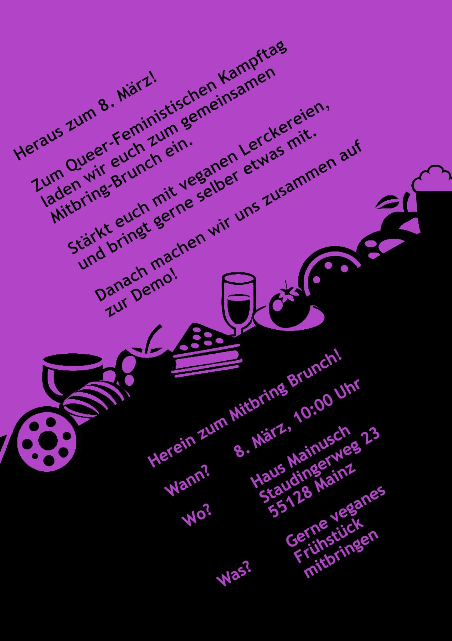 Mitbring-Brunch zum 8. März